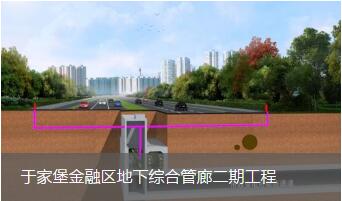 于家堡金融区地下综合管廊二期工程