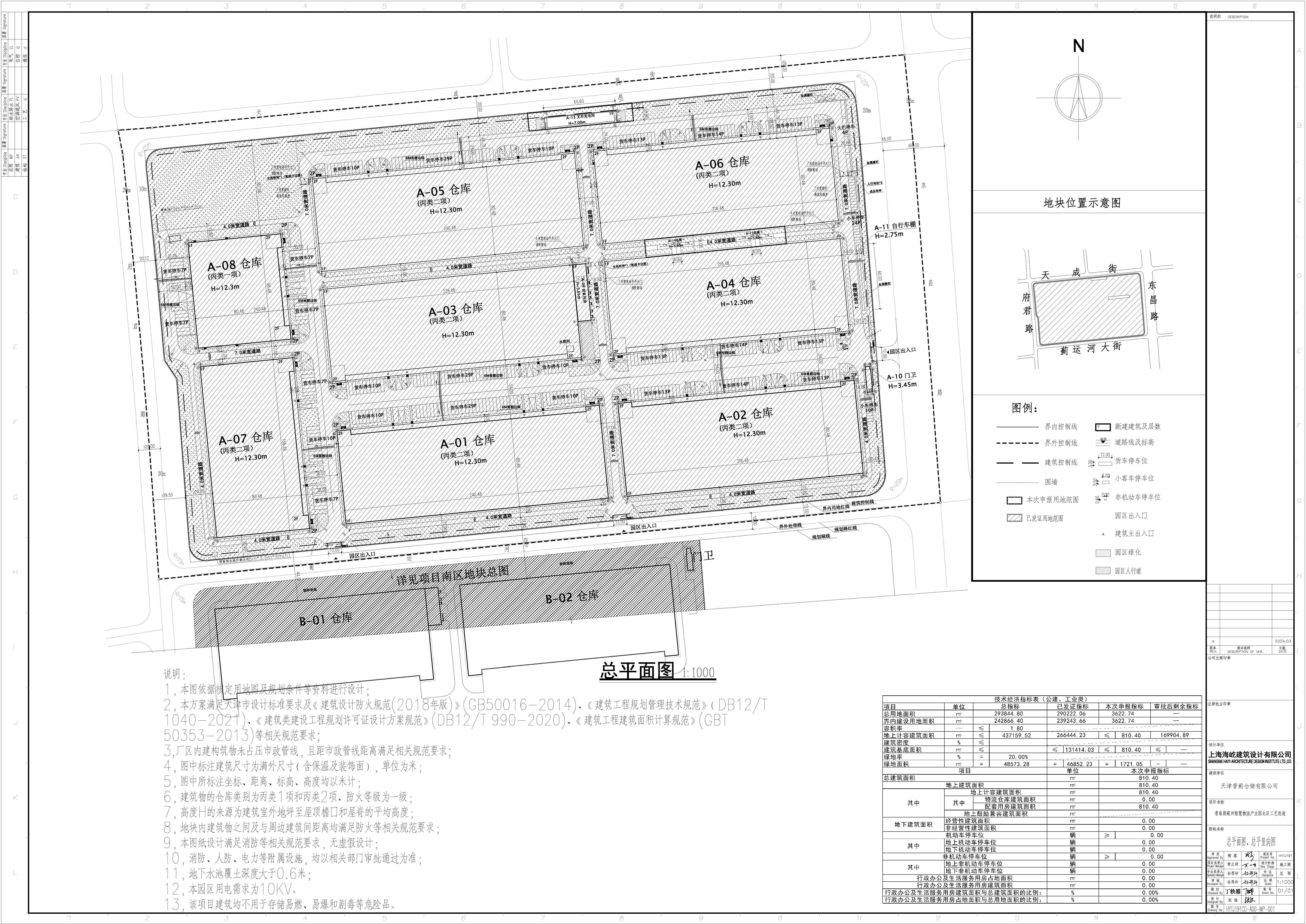 普洛斯蓟州智慧物流产业园北区扩建改造项目